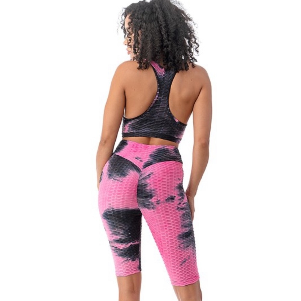 Ruched amazon leggings